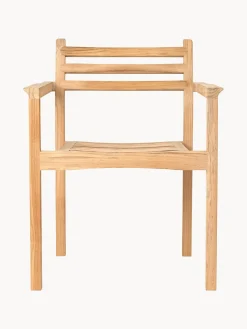 New Silla de jardín apilable de madera de teca AH502 Sillas De Jardín|Sillas De Jardí­N