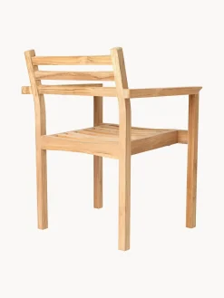 New Silla de jardín apilable de madera de teca AH502 Sillas De Jardín|Sillas De Jardí­N