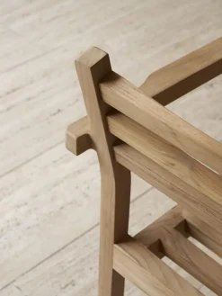 New Silla de jardín apilable de madera de teca AH502 Sillas De Jardín|Sillas De Jardí­N