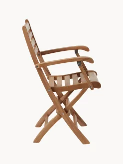Sillas De Jardín|Sillas De Jardí­N></noscript>Cinas Silla de jardín de brazos de teca York, plegable
