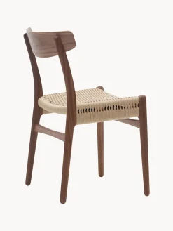 Hot Silla de madera con asiento tejido a mano CH23 Sillas De Madera|Sillas