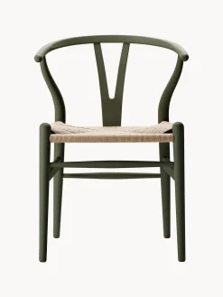 Discount Silla de madera con asiento tejido a mano CH24 Sillas De Madera|Sillas