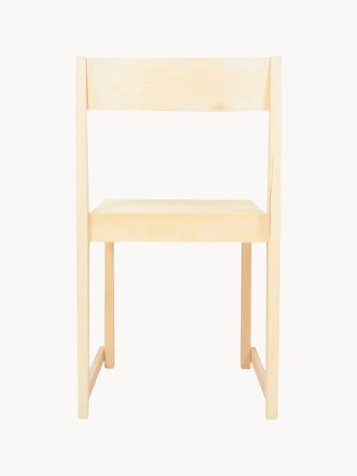 New Silla de madera de abedul 01 Sillas De Madera|Sillas