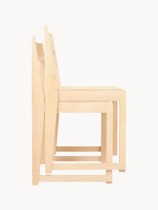 New Silla de madera de abedul 01 Sillas De Madera|Sillas