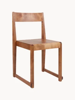 Sillas De Madera|Sillas>FRAMA Silla de madera de abedul 01 Madera de abedul lacada