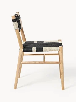 Outlet Silla de madera de fresno Mani Sillas