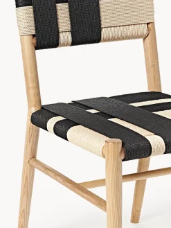 Outlet Silla de madera de fresno Mani Sillas