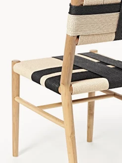 Outlet Silla de madera de fresno Mani Sillas