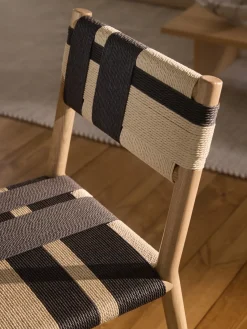 Outlet Silla de madera de fresno Mani Sillas