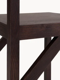 Sillas De Madera|Sillas></noscript>FRAMA Silla de madera de fresno Bracket Madera de fresno lacada en oscuro