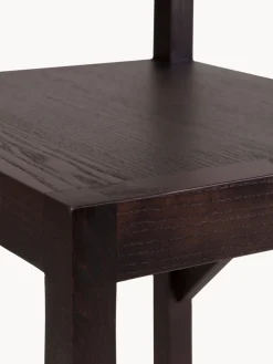 Sillas De Madera|Sillas></noscript>FRAMA Silla de madera de fresno Bracket Madera de fresno lacada en oscuro