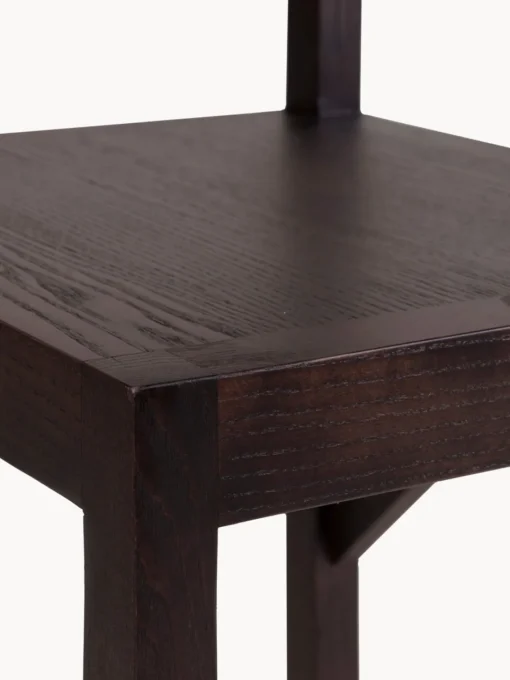 Sillas De Madera|Sillas>FRAMA Silla de madera de fresno Bracket Madera de fresno lacada en oscuro