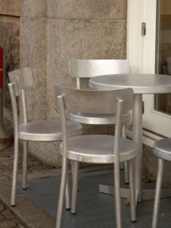 Sillas></noscript>FRAMA Silla de metal Tasca