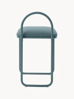 Sillas></noscript>AYTM Silla en tejido bouclé Angui Bouclé gris azulado