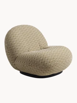 Sillones De Jardín|Sillones De Jardí­N>GUBI Silla giratoria de jardín Pacha Tejido marrón, beige claro, negro