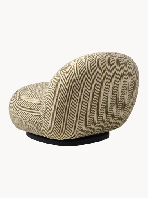 Sillones De Jardín|Sillones De Jardí­N>GUBI Silla giratoria de jardín Pacha Tejido marrón, beige claro, negro