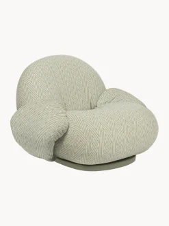 Sillones De Jardín|Sillones De Jardí­N>GUBI Silla giratoria de jardín Pacha Tejido verde salvia, beige claro, greige