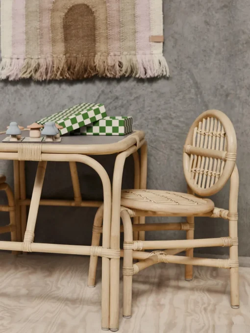 Mesas Y Sillas Infantiles|Sillas Infantiles>Oyoy Living Design Silla infantil artesanal Nana Mini