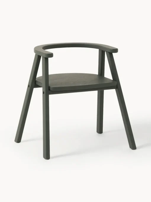 Silla infantil de madera de haya Growing Green Niños Decoración Infantil|Mesas Y Sillas Infantiles