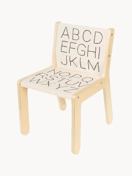 Sale Silla infantil de madera ABC Niños Decoración Infantil|Mesas Y Sillas Infantiles