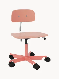 Mesas Y Sillas Infantiles|Sillas Infantiles>Montana Furniture Silla infantil Kevi Kids 2533J, altura regulable Melocotón, plateado
