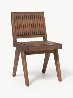 Sillas De Jardín|Sillas De Jardí­N>Westwing Collection Silla para exterior de madera de acacia Sissi Madera de acacia oscura