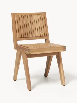 Sillas De Jardín|Sillas De Jardí­N>Westwing Collection Silla para exterior de madera de acacia Sissi Madera de acacia clara