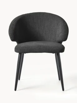 Outlet Silla tapizada Celia Sillas Con Reposabrazos|Sillas