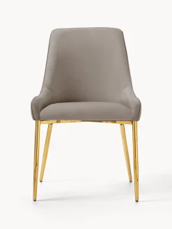 Online Silla tapizada de terciopelo Ava Sillas