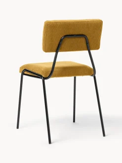 Best Silla tapizada en pana Mats, 2 uds. Sillas