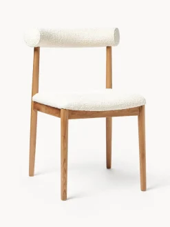 Outlet Silla tapizada en tejido bouclé Diego Sillas