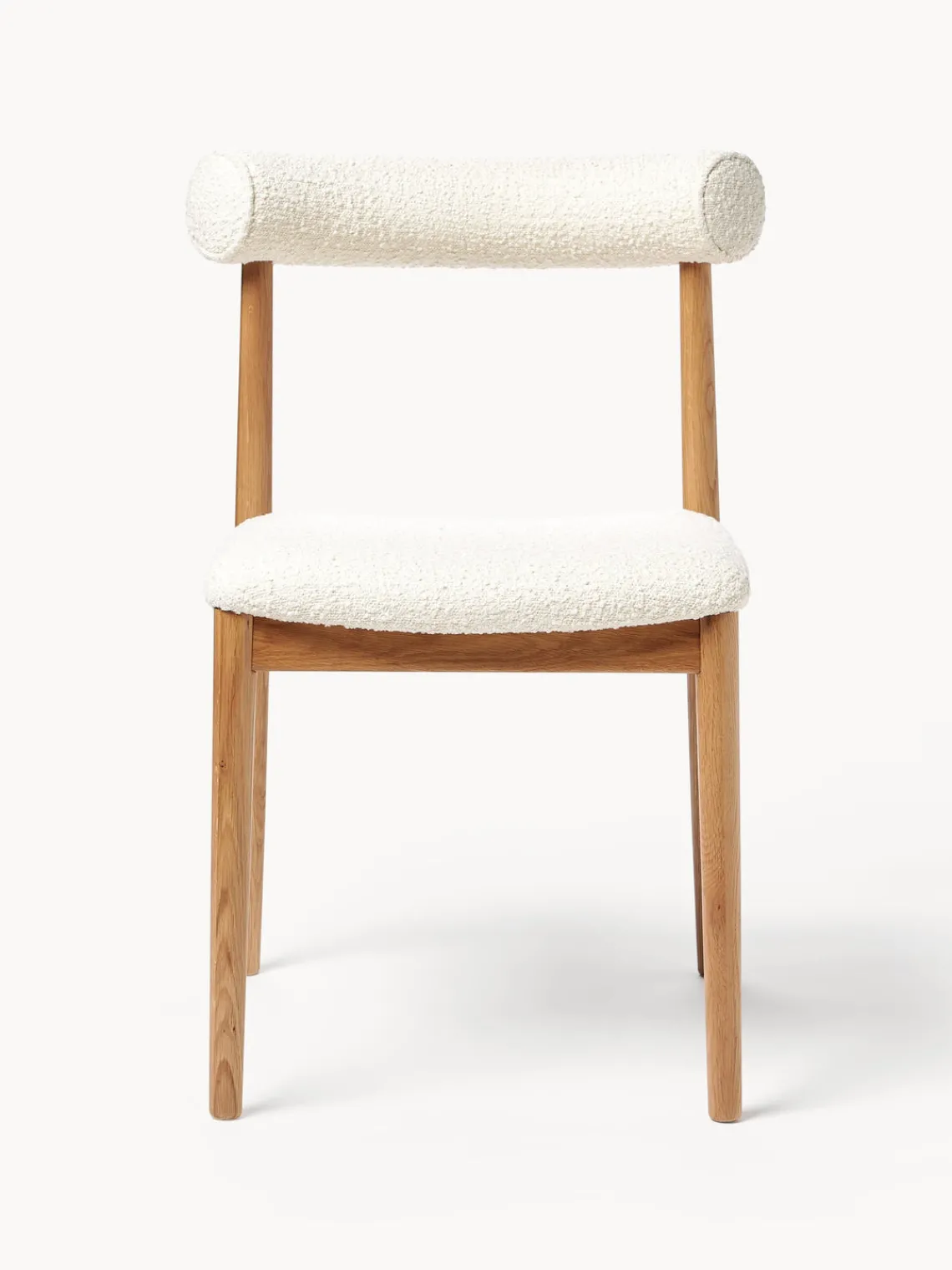 Outlet Silla tapizada en tejido bouclé Diego Sillas