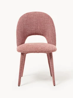 Sillas></noscript>Westwing Collection Silla tapizada Rachel Tejido rojo coral, rojo coral