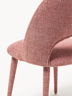 Sillas></noscript>Westwing Collection Silla tapizada Rachel Tejido rojo coral, rojo coral