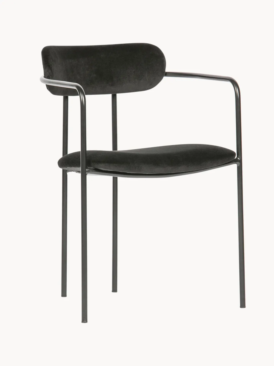 Sillas Con Reposabrazos|Sillas> Sillas con reposabrazos de terciopelo Elvy, 2 uds.