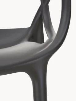 Sillas De Jardín|Sillas Con Reposabrazos></noscript>Kartell Sillas con reposabrazos Masters, 2 uds. Negro
