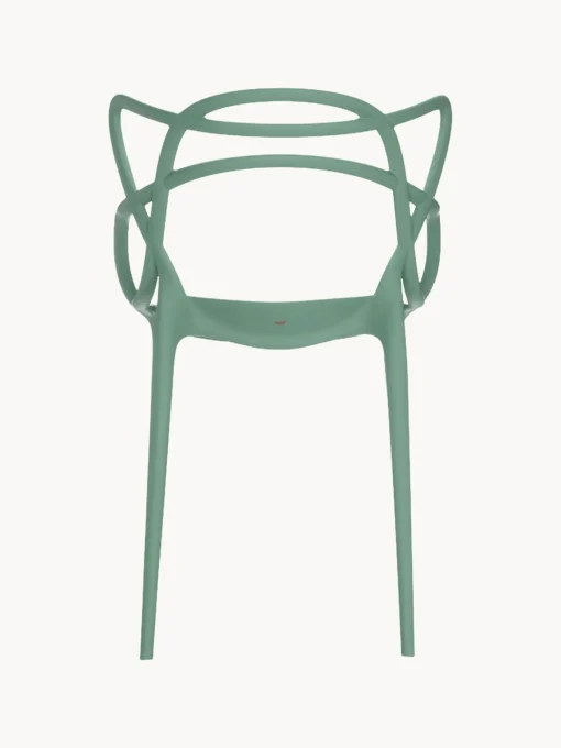 Sillas De Jardín|Sillas Con Reposabrazos>Kartell Sillas con reposabrazos Masters, 2 uds. Verde salvia