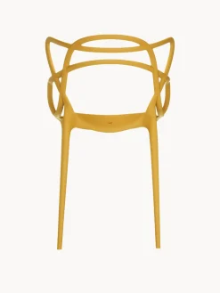 Sillas De Jardín|Sillas Con Reposabrazos></noscript>Kartell Sillas con reposabrazos Masters, 2 uds. Amarillo sol