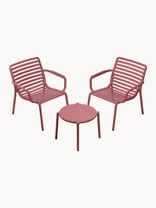 Best Sillas de jardín apilables con reposabrazos Doga, 2 uds. Sillas De Jardín|Sillas De Jardí­N