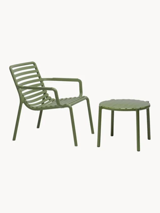 Outlet Sillas de jardín apilables con reposabrazos Doga, 2 uds. Sillas De Jardín|Sillas De Jardí­N