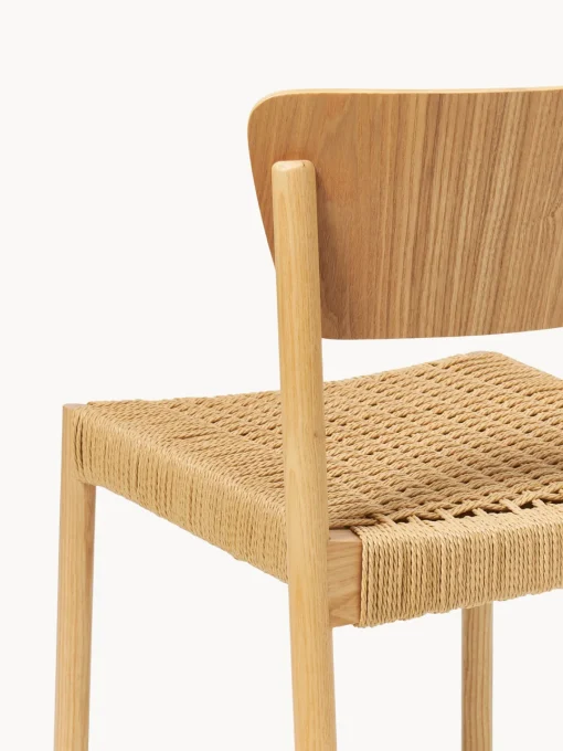 Sillas De Madera|Sillas>Westwing Collection Sillas de madera y ratán Danny, 2 uds. Madera de haya, beige