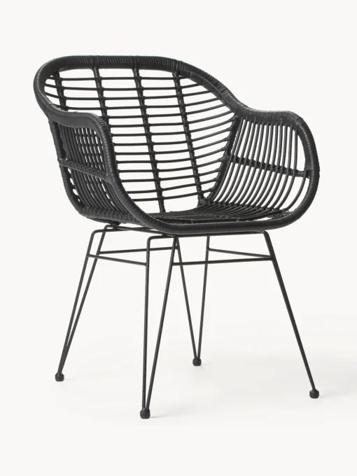 Discount Sillas de ratán con reposabrazos Costa, 2 uds. Sillas De Jardín|Sillas De Jardí­N