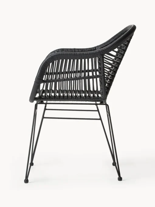Discount Sillas de ratán con reposabrazos Costa, 2 uds. Sillas De Jardín|Sillas De Jardí­N