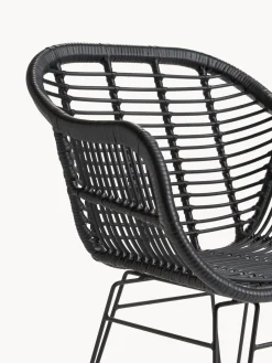 Discount Sillas de ratán con reposabrazos Costa, 2 uds. Sillas De Jardín|Sillas De Jardí­N