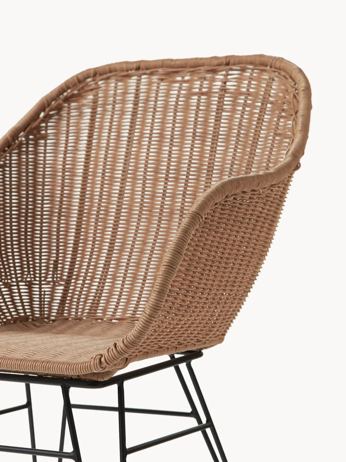 Online Sillas de ratán con reposabrazos Costa, 2 uds. Sillas De Jardín|Sillas De JardíN