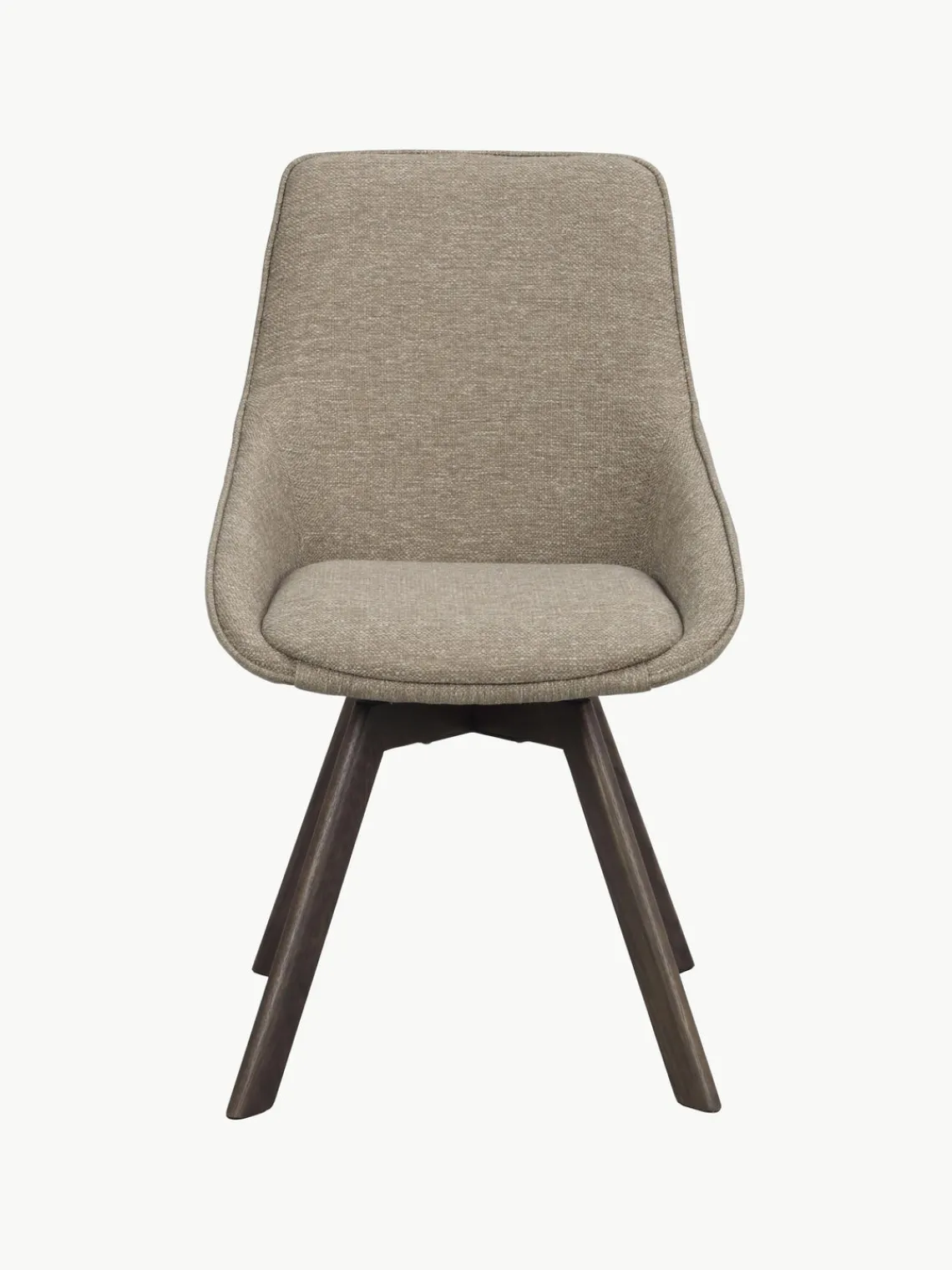 Sillas giratorias tapizadas Alison, 2 uds. Sillas