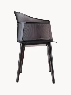Sillas De Jardín|Sillas De Jardí­N></noscript>Kartell Sillas para exterior Papyrus (2 uds.) Marrón oscuro transparente