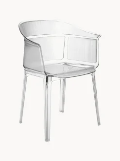 Sillas De Jardín|Sillas De Jardí­N>Kartell Sillas para exterior Papyrus (2 uds.) Transparente