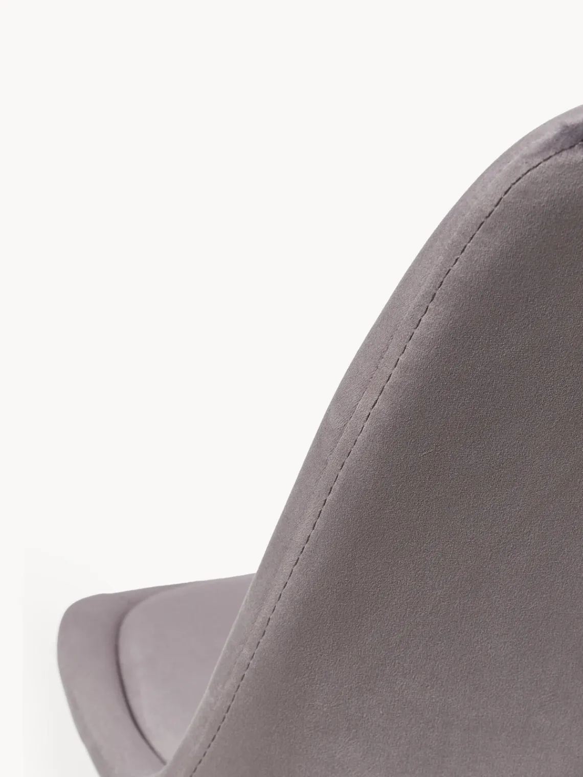 Sillas> Sillas tapizadas de terciopelo Eris, 2 uds. Terciopelo gris oscuro