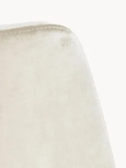 Sillas></noscript> Sillas tapizadas de terciopelo Eris, 2 uds. Terciopelo beige, negro mate